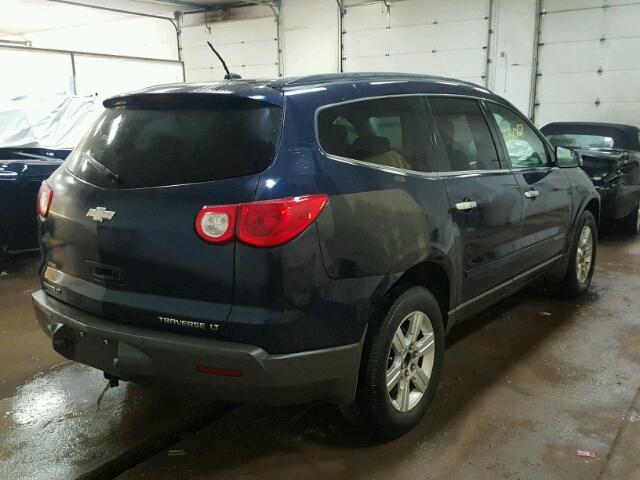 1GNER23D29S132188 - 2009 CHEVROLET TRAVERSE L BLUE photo 4