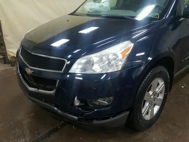 1GNER23D29S132188 - 2009 CHEVROLET TRAVERSE L BLUE photo 9