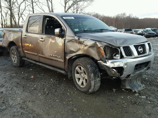 1N6AA07BX6N543597 - 2006 NISSAN TITAN XE GRAY photo 1