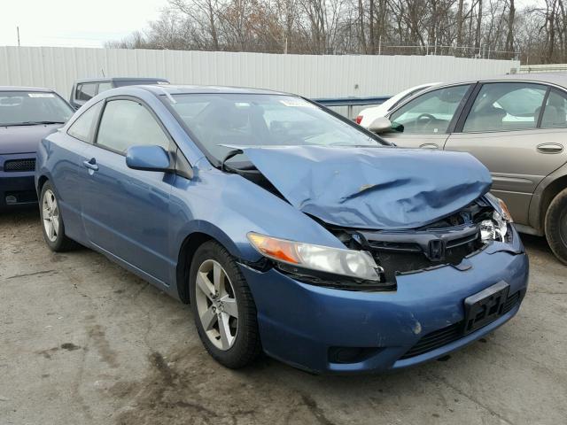 2HGFG128X6H554005 - 2006 HONDA CIVIC EX ლურჯი ფოტო 1