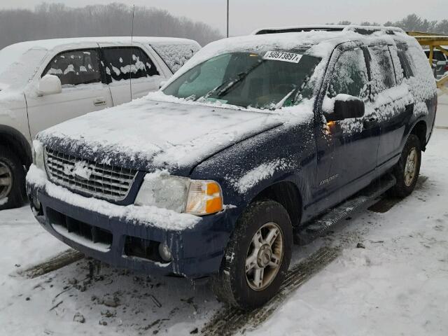 1FMZU73E25UA55752 - 2005 FORD EXPLORER X BLUE photo 2