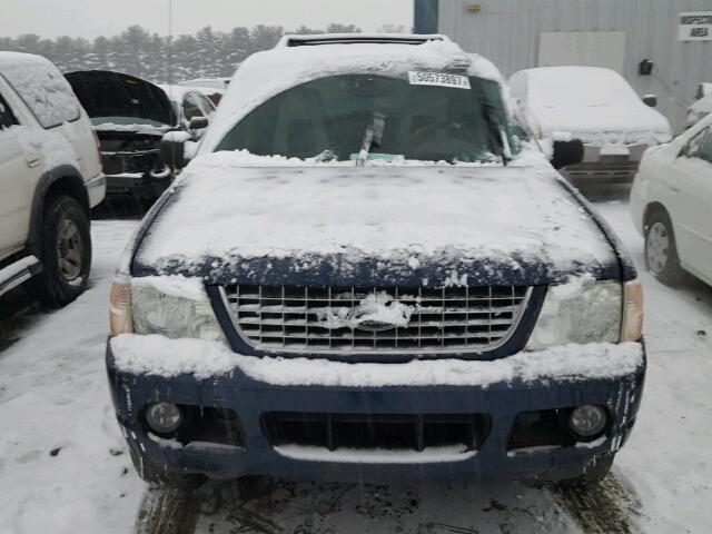 1FMZU73E25UA55752 - 2005 FORD EXPLORER X BLUE photo 9