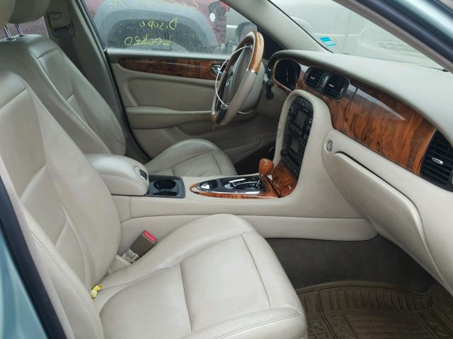 SAJEA71C34SG04712 - 2004 JAGUAR XJ8 BLUE photo 5