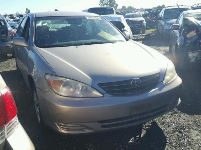 4T1BE32K74U804543 - 2004 TOYOTA CAMRY LE GOLD photo 1