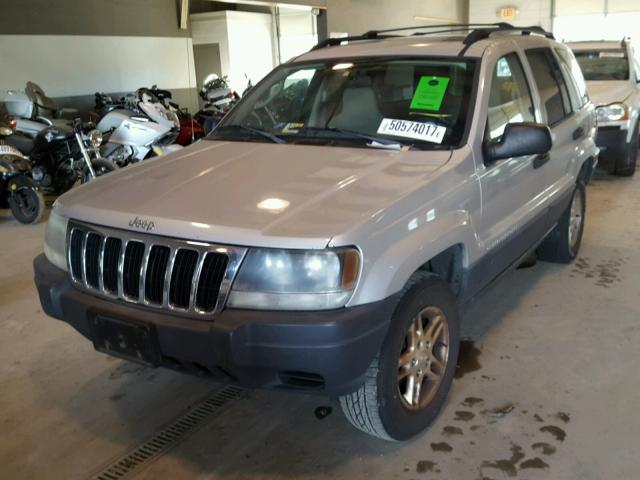 1J4GW48S13C565557 - 2003 JEEP GRAND CHER SILVER photo 2