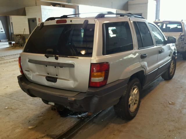 1J4GW48S13C565557 - 2003 JEEP GRAND CHER SILVER photo 4