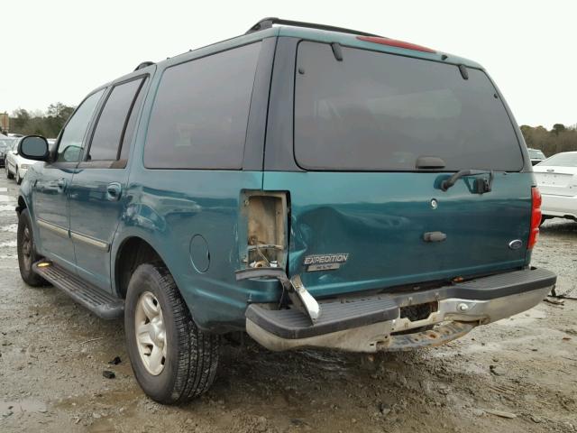 1FMRU176XWLB22248 - 1998 FORD EXPEDITION GREEN photo 3