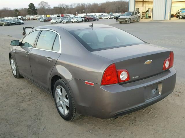 1G1ZB5E12BF206087 - 2011 CHEVROLET MALIBU LS رمادي صورة 3