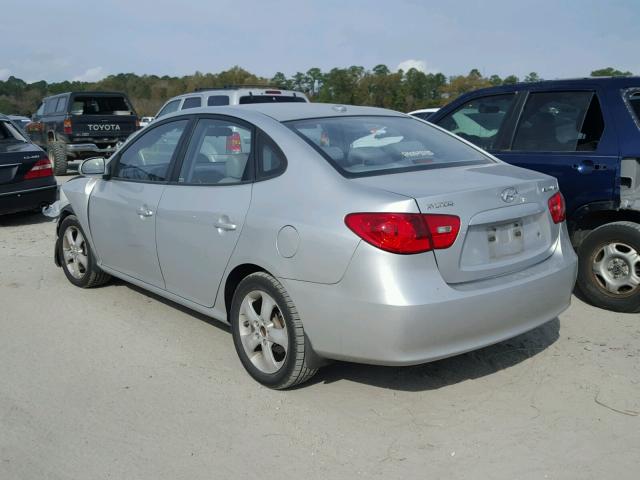 KMHDU46D88U554135 - 2008 HYUNDAI ELANTRA GL SILVER photo 3