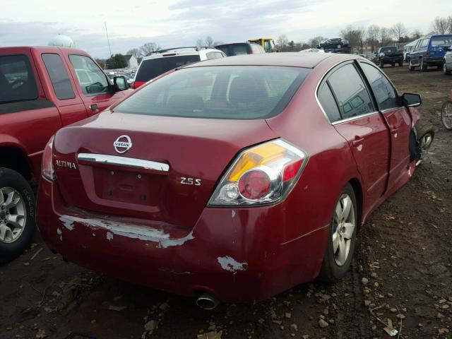 1N4AL21E88C238325 - 2008 NISSAN ALTIMA 2.5 RED photo 4