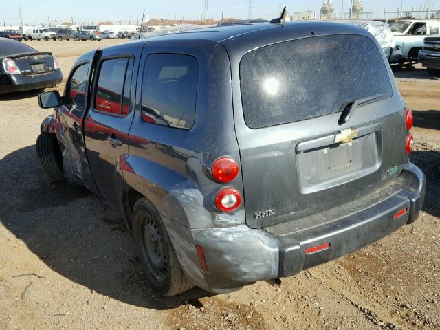 3GNBAAFW9BS626771 - 2011 CHEVROLET HHR LS GRAY photo 3