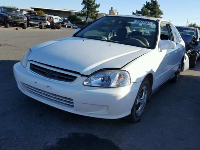 1HGEJ824XYL125259 - 2000 HONDA CIVIC EX 白色 照片 2