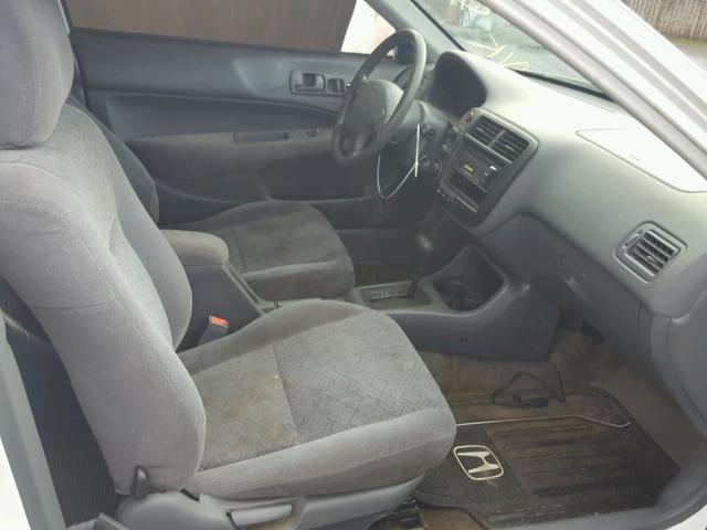 1HGEJ824XYL125259 - 2000 HONDA CIVIC EX 白色 照片 5