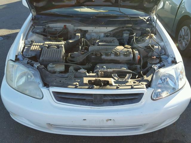 1HGEJ824XYL125259 - 2000 HONDA CIVIC EX 白色 照片 7