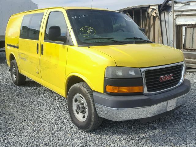 1GT2GTBG3A1114442 - 2010 GMC SAVANA G35 YELLOW photo 1