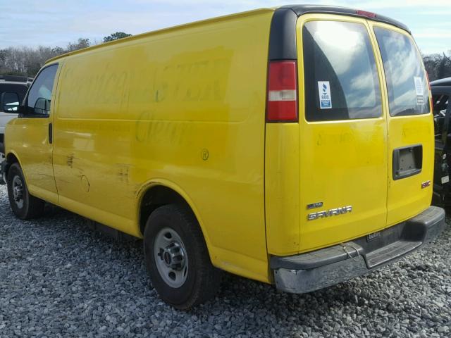 1GT2GTBG3A1114442 - 2010 GMC SAVANA G35 YELLOW photo 3