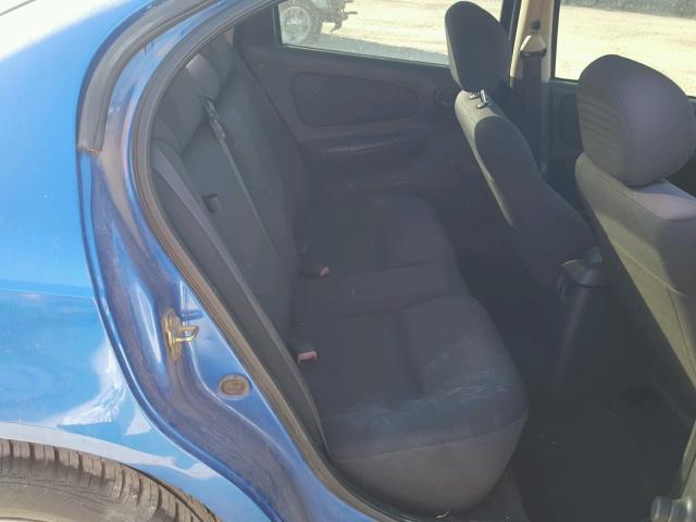 1B3ES56C55D144174 - 2005 DODGE NEON SXT BLUE photo 6