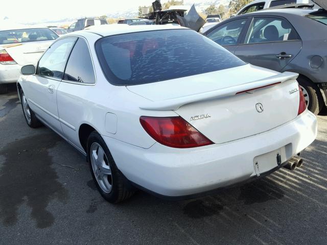 19UYA2250VL015786 - 1997 ACURA 3.0CL WHITE photo 3