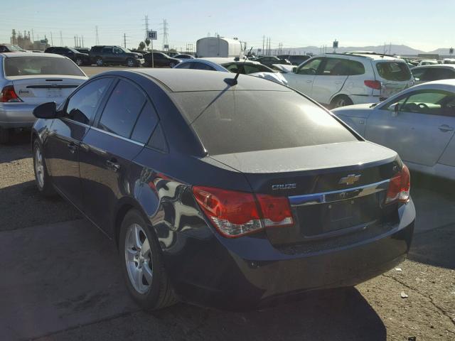 1G1PC5SBXE7232856 - 2014 CHEVROLET CRUZE LT BLUE photo 3