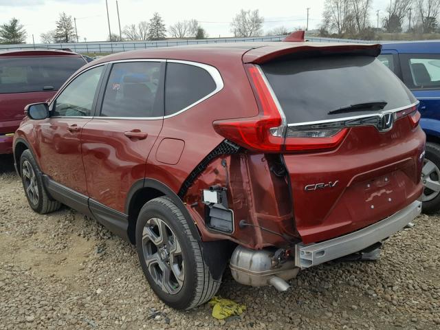 5J6RW2H83HL041366 - 2017 HONDA CR-V EXL RED photo 3