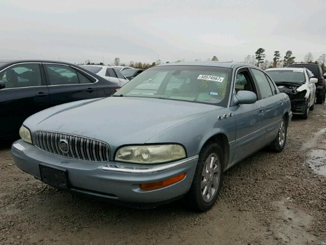 1G4CU541844156542 - 2004 BUICK PARK AVENU BLUE photo 2