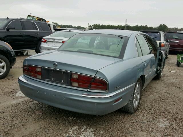 1G4CU541844156542 - 2004 BUICK PARK AVENU BLUE photo 4