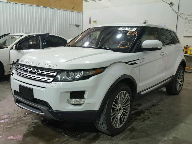 SALVV2BG4CH693327 - 2012 LAND ROVER RANGE ROVE WHITE photo 2