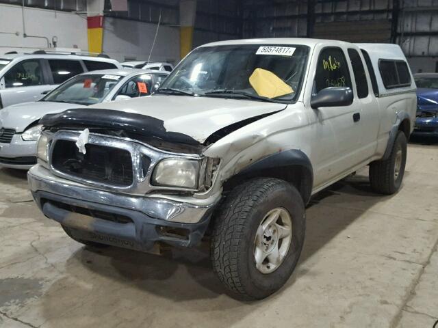 5TEWM72N71Z826023 - 2001 TOYOTA TACOMA XTR SILVER photo 2