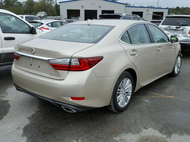 58ABK1GG2HU065744 - 2017 LEXUS ES 350 BEIGE photo 4