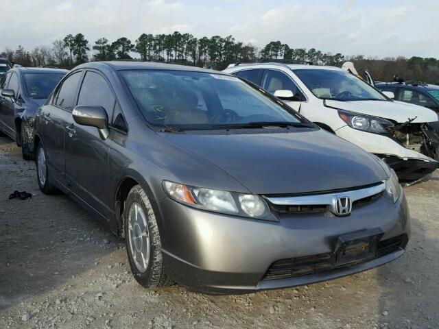 JHMFA36217S010759 - 2007 HONDA CIVIC HYBR GRAY photo 1