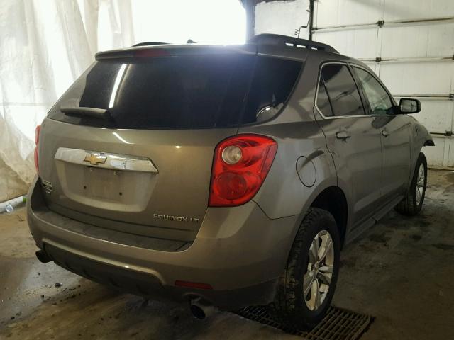 2GNFLNE50C6345048 - 2012 CHEVROLET EQUINOX LT GRAY photo 4