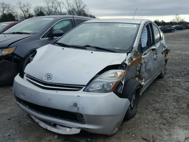 JTDKB20U577090006 - 2007 TOYOTA PRIUS SILVER photo 2