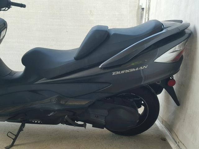 JS1CK44B9C2100630 - 2012 SUZUKI AN400 A BLACK photo 9