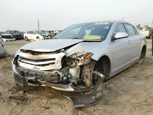 1G1ZD5E06CF284603 - 2012 CHEVROLET MALIBU 2LT SILVER photo 2