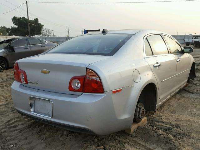 1G1ZD5E06CF284603 - 2012 CHEVROLET MALIBU 2LT SILVER photo 4