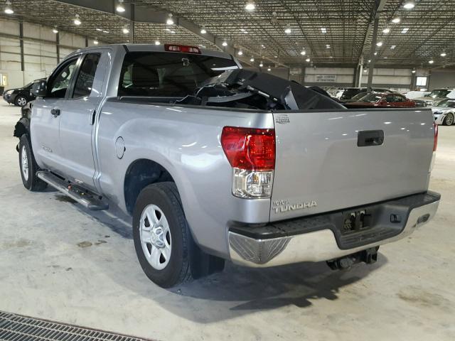 5TFRM5F1XCX036346 - 2012 TOYOTA TUNDRA DOU SILVER photo 3