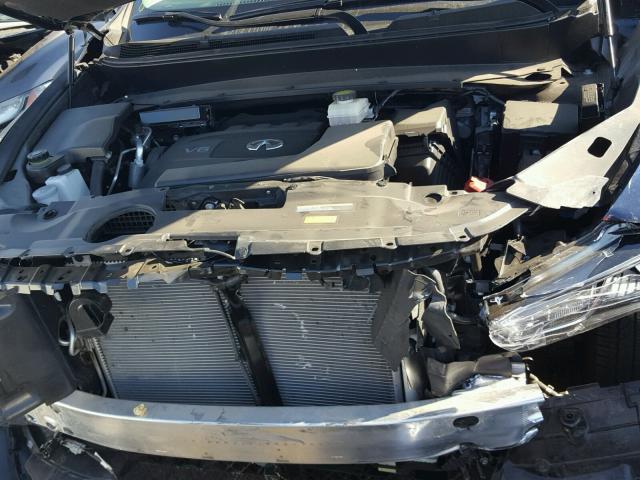 5N1DL0MN9HC544632 - 2017 INFINITI QX60 BLUE photo 7