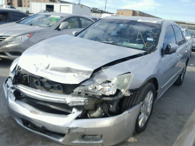 1HGCM66566A009751 - 2006 HONDA ACCORD EX SILVER photo 2