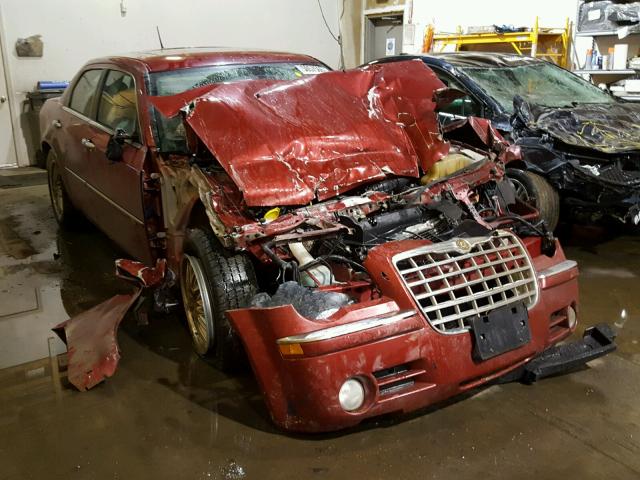 2C3LK63H38H306374 - 2008 CHRYSLER 300C MAROON photo 1