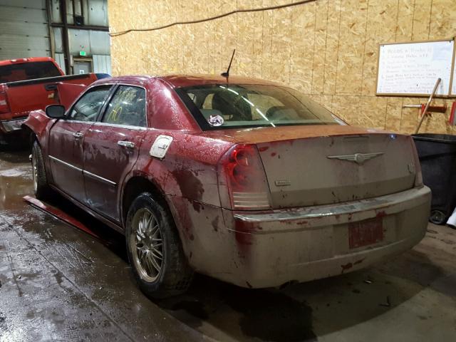 2C3LK63H38H306374 - 2008 CHRYSLER 300C MAROON photo 3