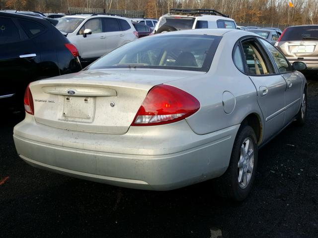 1FAFP56U87A119101 - 2007 FORD TAURUS SEL TAN photo 4