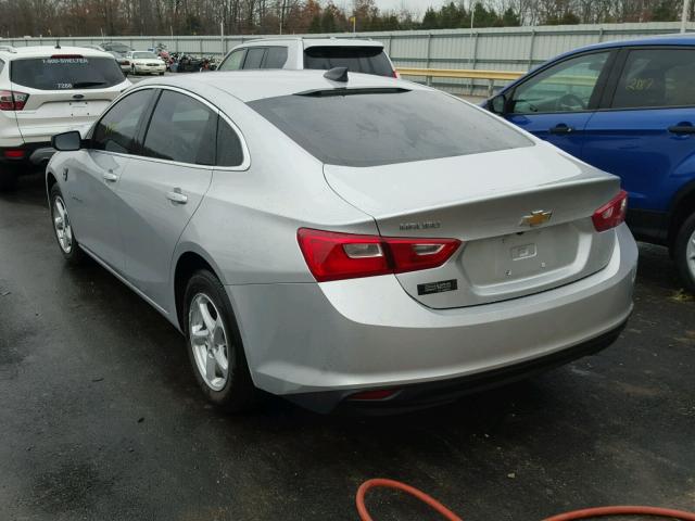 1G1ZB5ST5HF237266 - 2017 CHEVROLET MALIBU LS SILVER photo 3