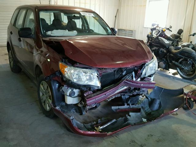 JF2SH616X9H784355 - 2009 SUBARU FORESTER 2 BURGUNDY photo 1