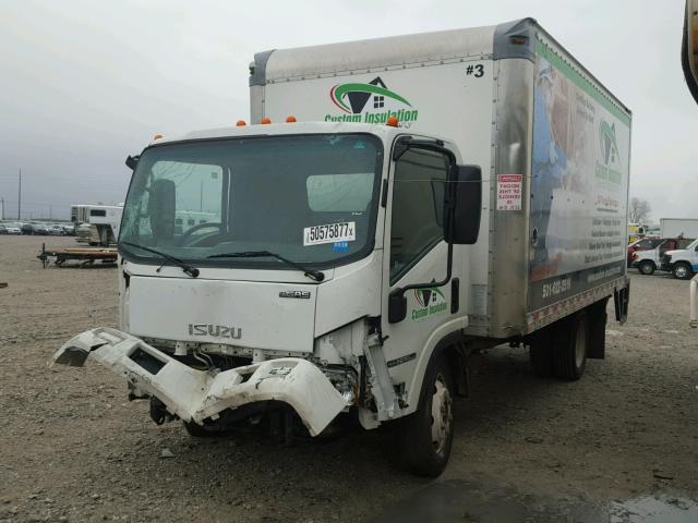 54DC4W1B0DS800713 - 2013 ISUZU NPR HD WHITE photo 2