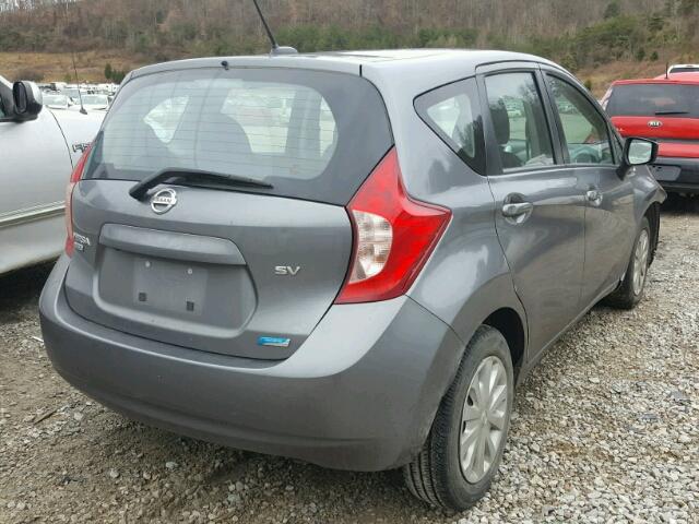 3N1CE2CP4GL385677 - 2016 NISSAN VERSA NOTE GRAY photo 4