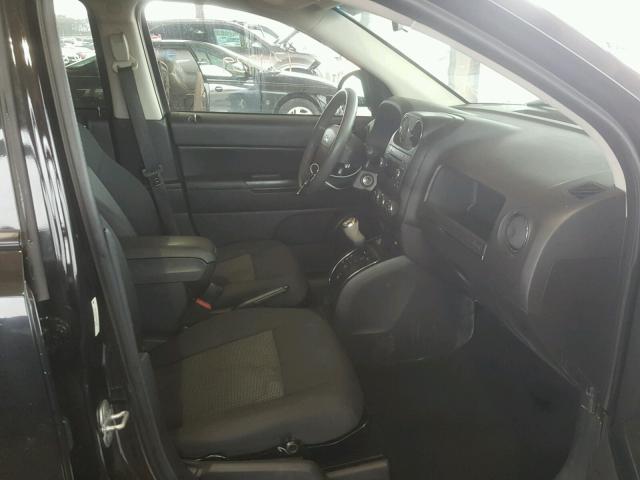 1J4NT4FA1AD583266 - 2010 JEEP COMPASS SP BLACK photo 5