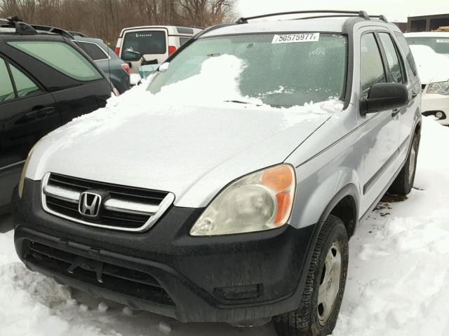 SHSRD78453U117888 - 2003 HONDA CR-V LX SILVER photo 2