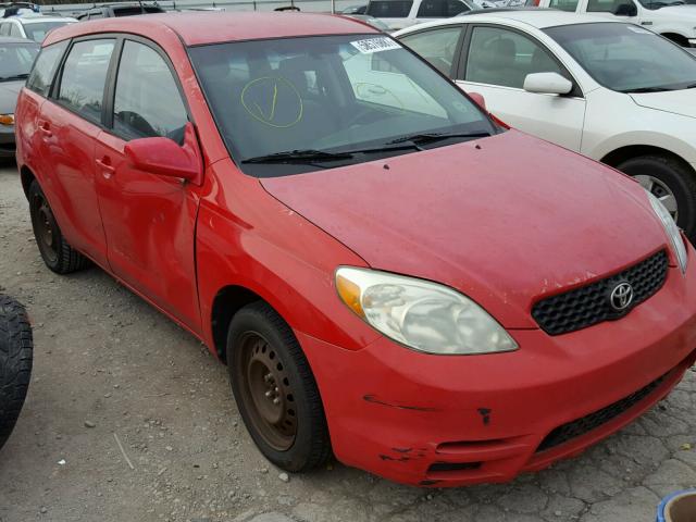 2T1KR32E63C163173 - 2003 TOYOTA COROLLA MA RED photo 1