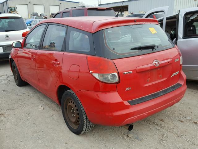 2T1KR32E63C163173 - 2003 TOYOTA COROLLA MA RED photo 3