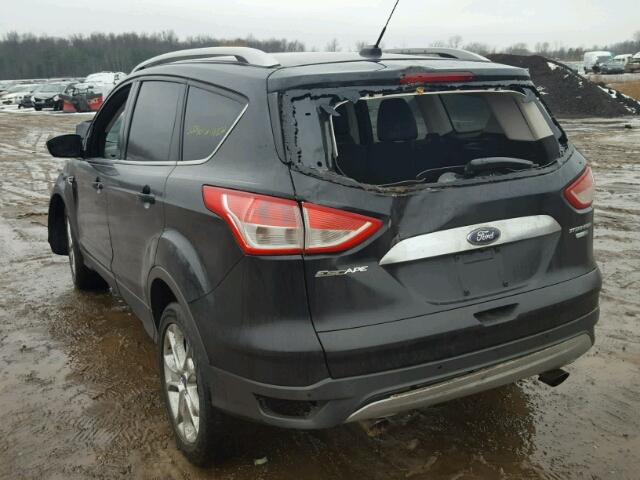 1FMCU9JX3EUC67372 - 2014 FORD ESCAPE TIT BLACK photo 3